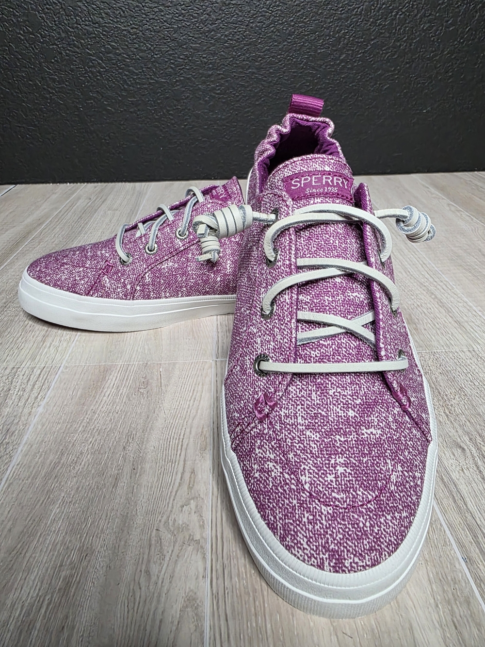 Sperry Top-Sider Women's Raspberry Crest Ebb Slip-On Sneaker Shoes 8M